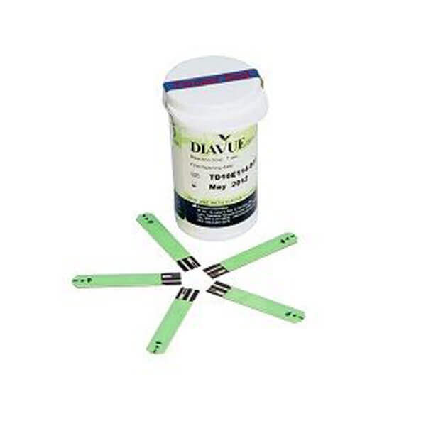 DIAVUE Prudential Glucose Test Strip