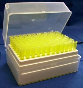rack for yellow tips