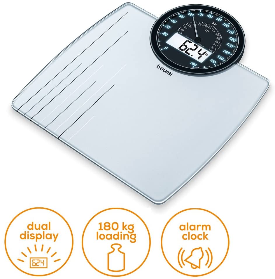 Beurer GS 58 glass bathroom scale