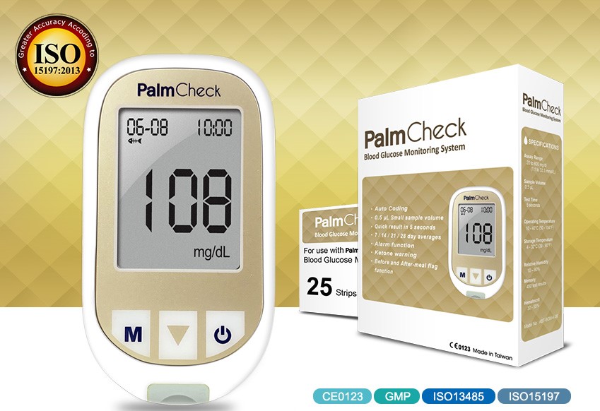 PALMCHECK BLOOD GLUCOSE MONITOR