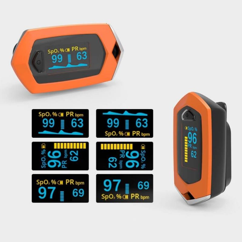 Osport Rechargeable OLED Fingertip Pulse Oximeter