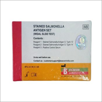 Beacon Salmonella Antigen - Widal Test Kit