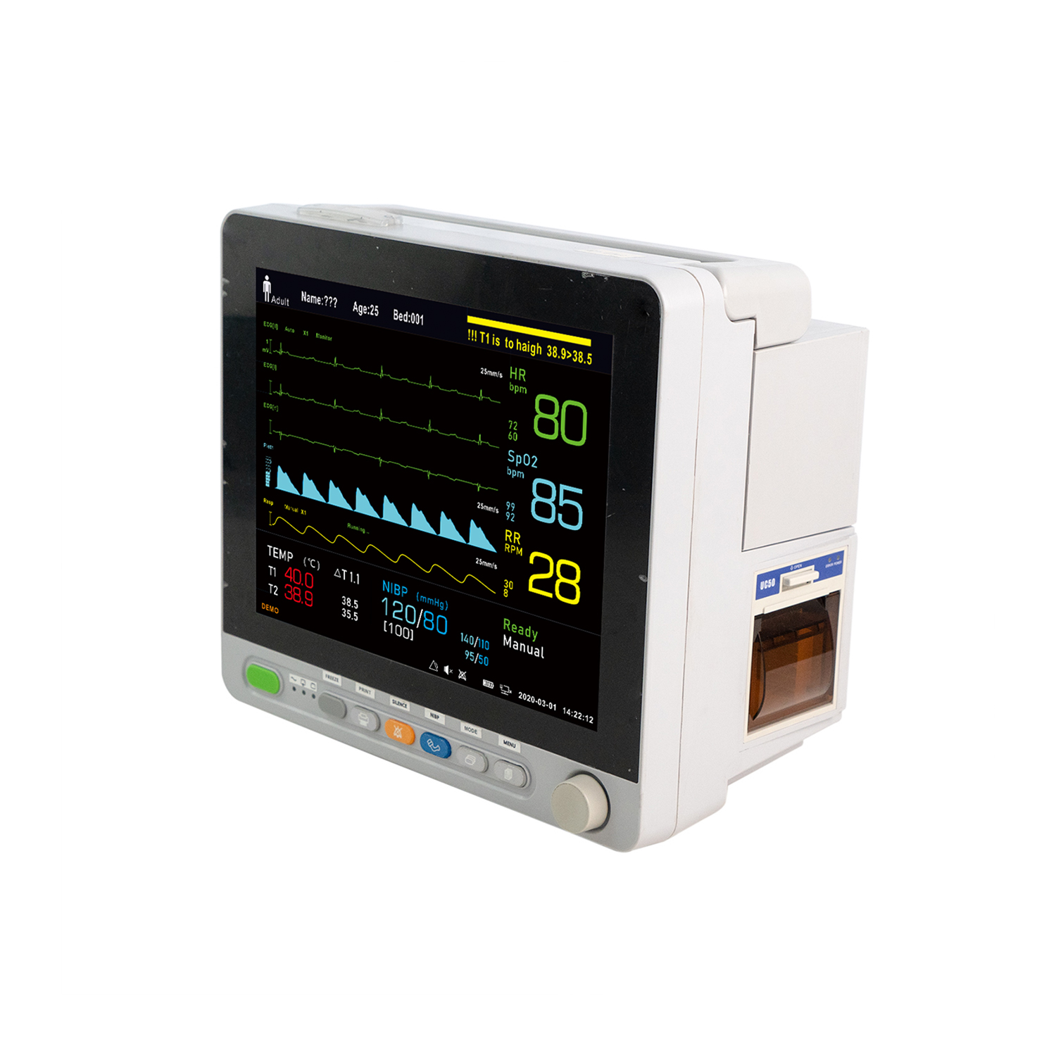 UTECH UM2012V Veterinary Monitor 12.1-inch