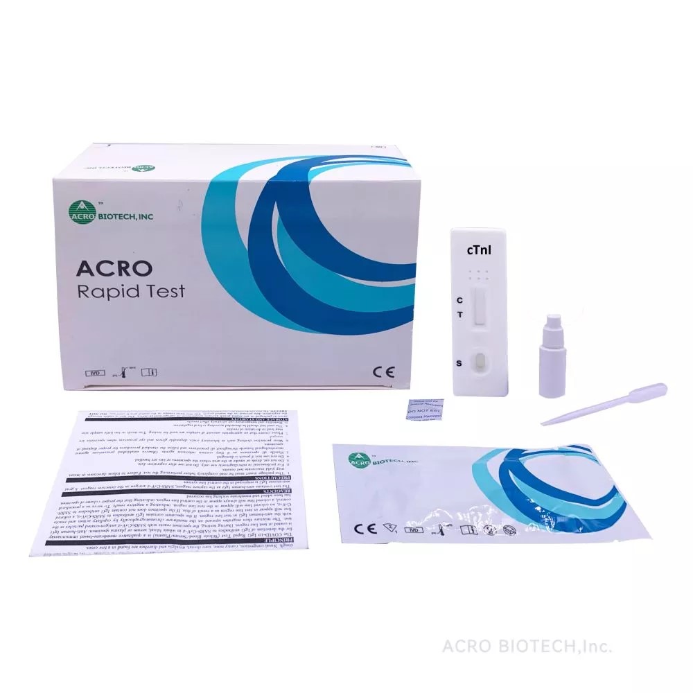 Troponin I Rapid Test Device l Acro Biotech l USA