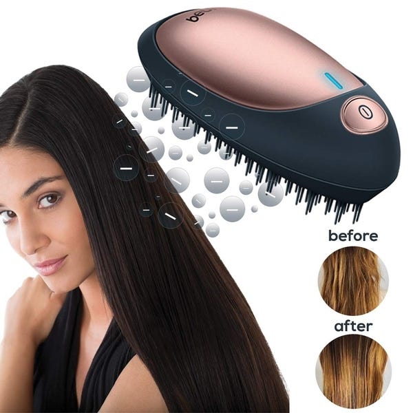 Beurer HT10 LE Purple Iconic Hair Brush