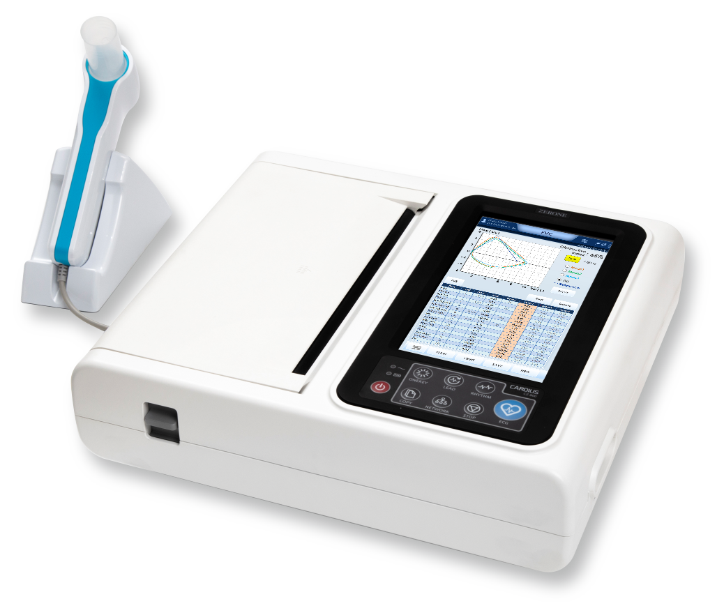 ZERON Cardius CZ-800 12 Channel Digital ECG Machine With Spirometry