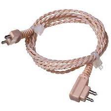 2 Pin Hearing Aid Cable  Standard l Cable for Pocket Hearing Aids