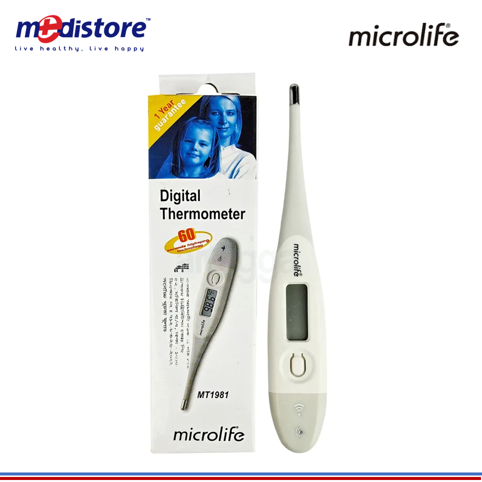 Microlife MT1981 Flexible Digital Thermometer – Accurate & Comfortable Temperature Measurement
