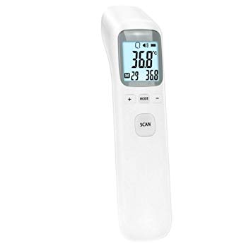 Fingertip Pulse Oximeter & LCD Wrist Blood Pressure Monitor & Infrared Thermometer Family Health Care Travel Packages