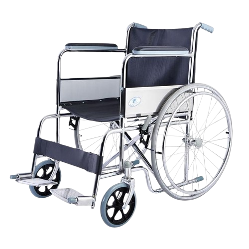 Easy  Portable Folding Standard  Wheelchair