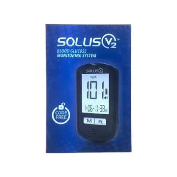 Solus V2 Code Free Blood Glucose Meter