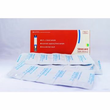 Sinocare Safe-Accu 2 Blood Glucose Test Strips
