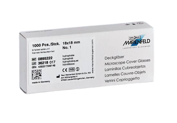 COVER SLIP 18X18 ONLY VAIL 1-Box FOR MICROSCOPE