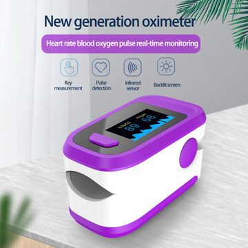Fingertip Pulse Oximeter SpO2 Blood Oxygen Saturation Monitor with OLED-Screen F169
