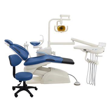 Comfortable Dental Unit with Halogen Lamp C32