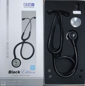 BSMI Classic Stethoscope - Black Edition