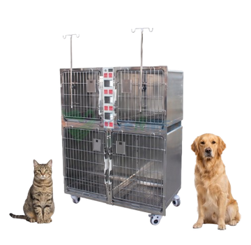 YSENMED YSVET1220D Pet Boarding Cages