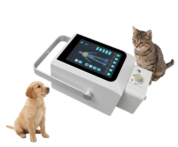 Vetfine F-X5E 5.6KW Veterinary Portable X-ray Machine with Battery