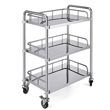 Hospital Medicine 3 Rack  Trolley
