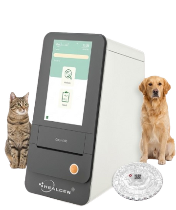 HEALGEN Diag- V100 Veterinary Automatic Biochemistry Analyzer