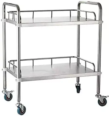 Hospital Medicine 2 Rack  Trolley
