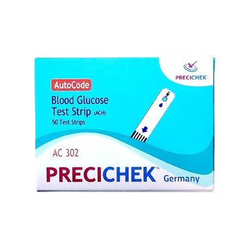 PRECICHEK AC-302 Blood Glucose Monitoring Test Strip 50 pcs
