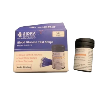 SIDRA G-425-2 Blood Glucose Test Strip 50 pcs