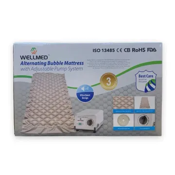 Wellmed Alternating Bubble Air Mattress with pump