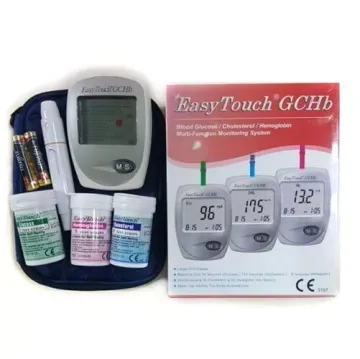 Easy Touch Multi-Function Blood Glucose, Cholesterol, Hemoglobin Monitoring System